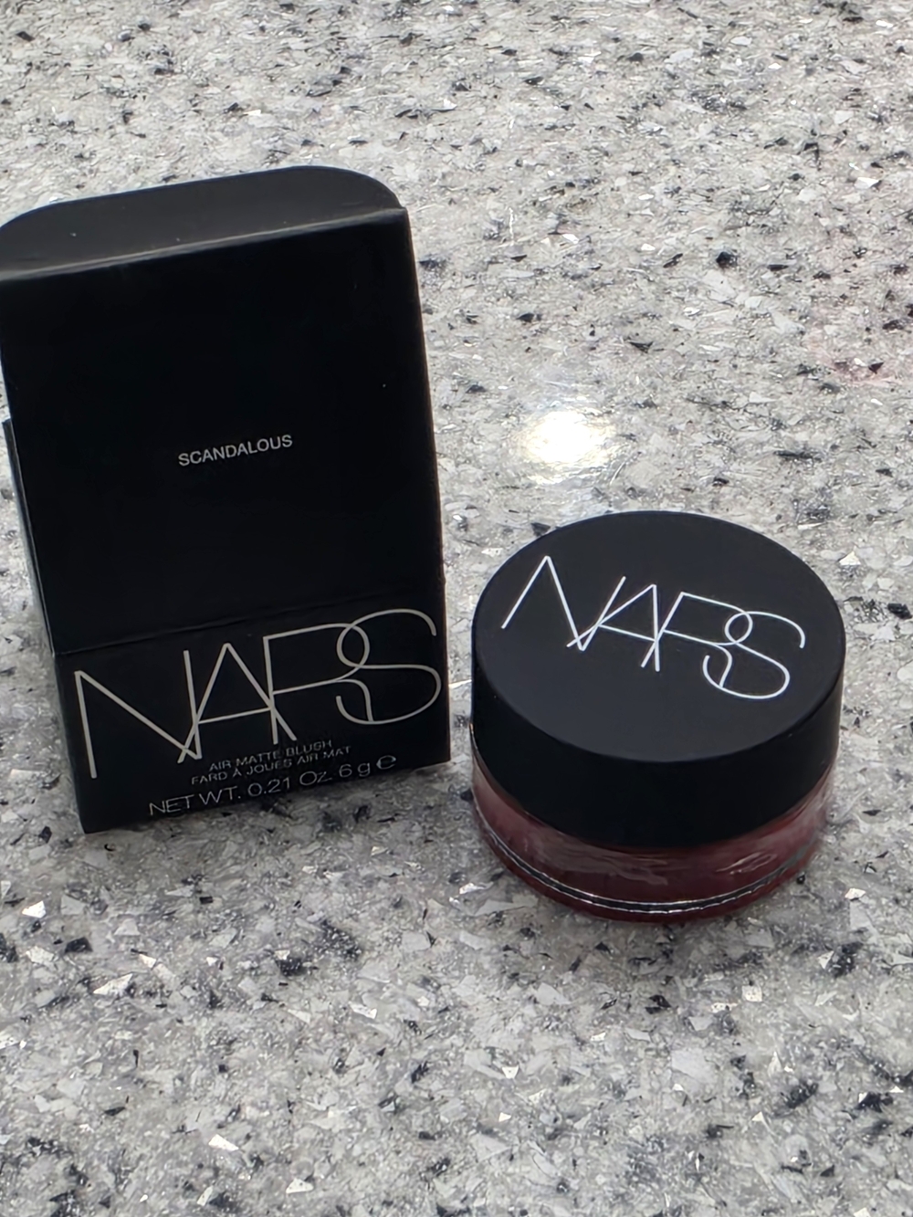 NARS Air Matte Blush - Scandalous (Deep Berry)